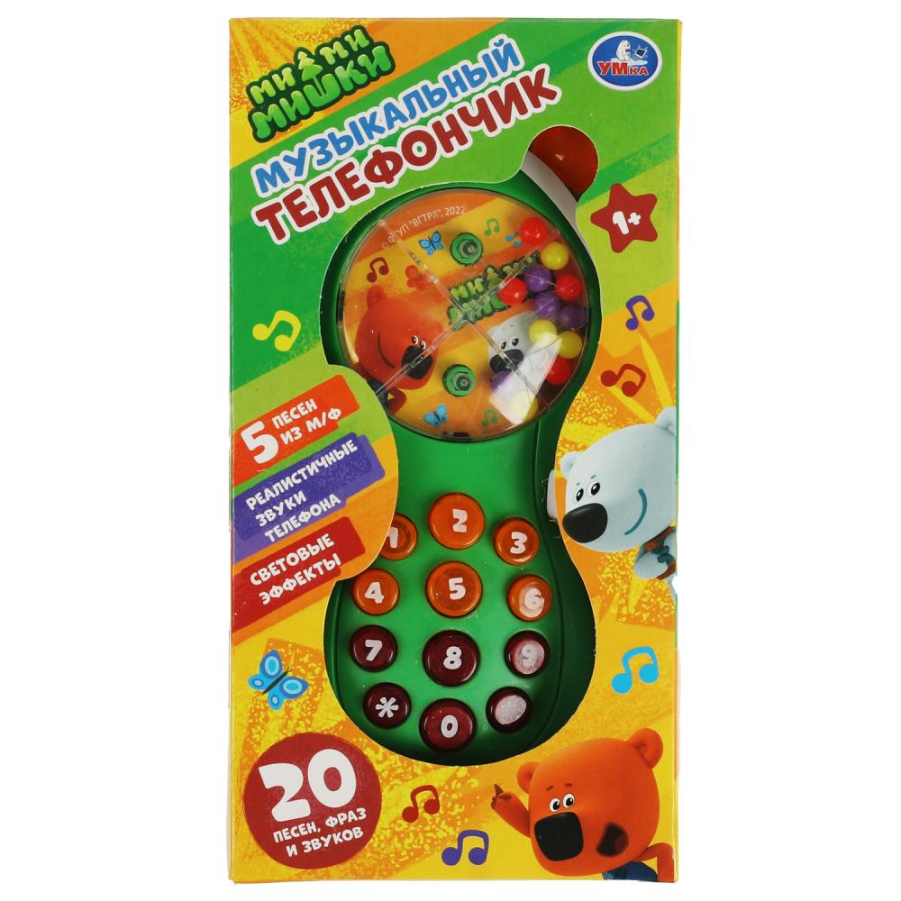 Téléphone musical Ми-ми-мишки в кор. Умка в кор.2*120шт