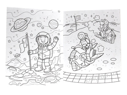 СУПЕР-ПУПЕР РАСКРАСКА. ДЛЯ МАЛЬЧИКОВ