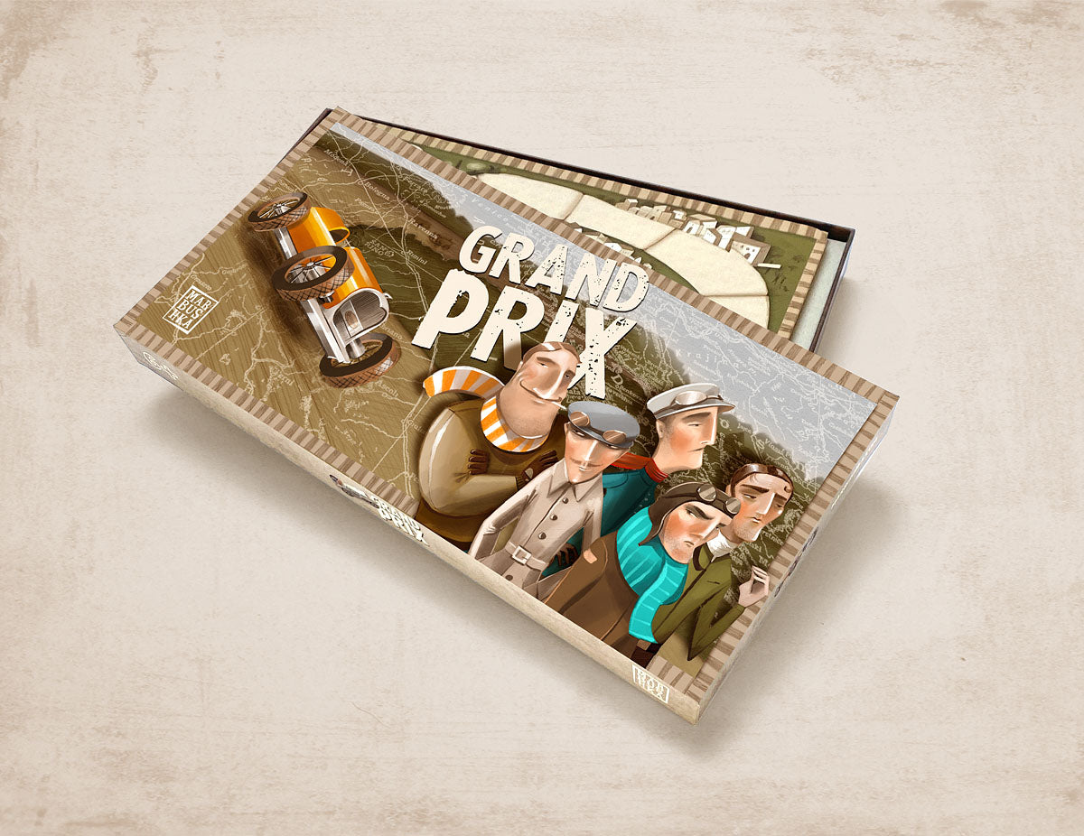 Marbushka. Наст. игра "Grand Prix" (Гран При)