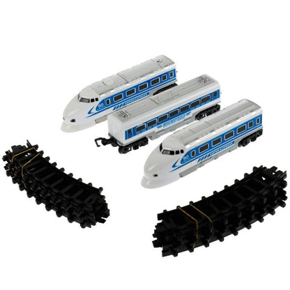 Железная дорогазвук свет-, длина пути 200, кор.48*25*6,5см ТЕХНОДРАЙВ в кор.2*12шт