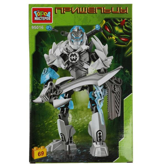 Конструктор пришелецы, 69 дет. Город мастеров в кор.2*36шт