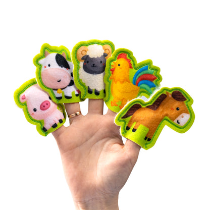 Пальчиковый кукольный театр. "Ферма" (европодвес)