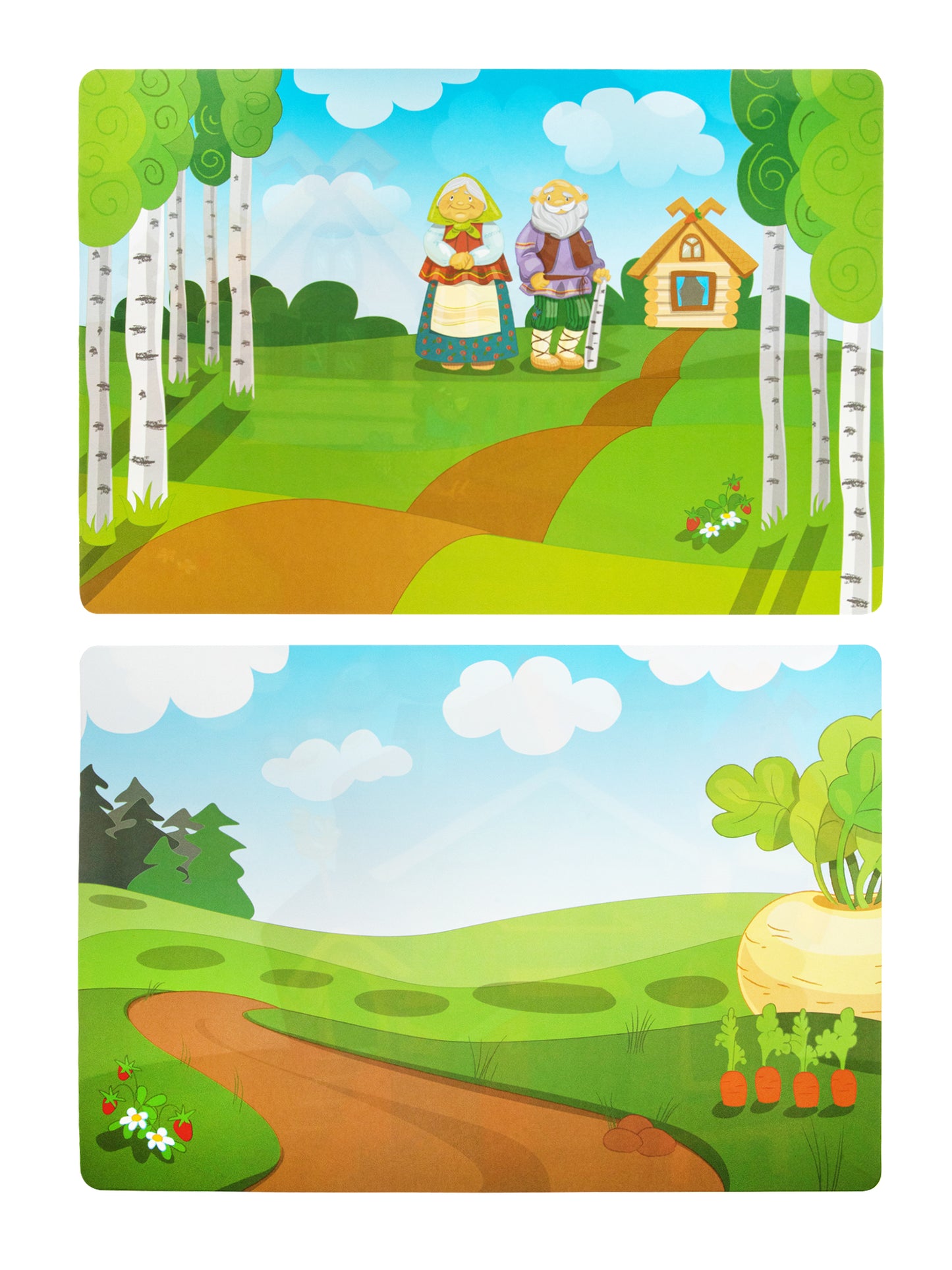 Игра магнитная "В гостях у сказки" Серия Магнитные истории (европодвес)