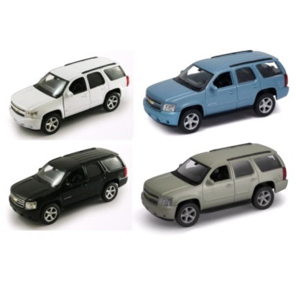 Машина металл 4.75" 2008 CHEVROLET TAHOE инерц. открыв. двери в дисплее уп-12шт в кор.2*6уп