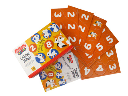 Jeux de jouets pour bébé "Смелые зайцы"
