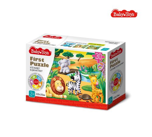 Puzzle First Toys pour bébé, composé de 30 éléments