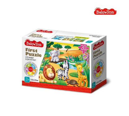 Puzzle First Toys pour bébé, composé de 30 éléments