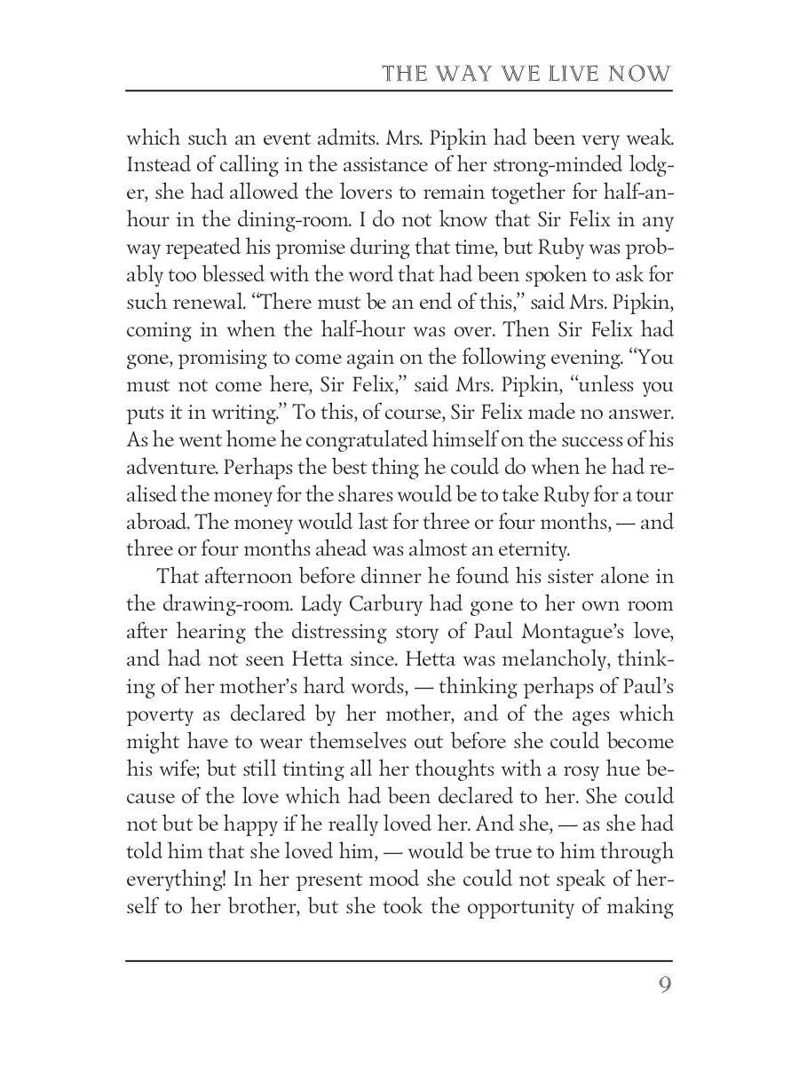 The Way We Live Now 3 = Как мы теперь живем 3