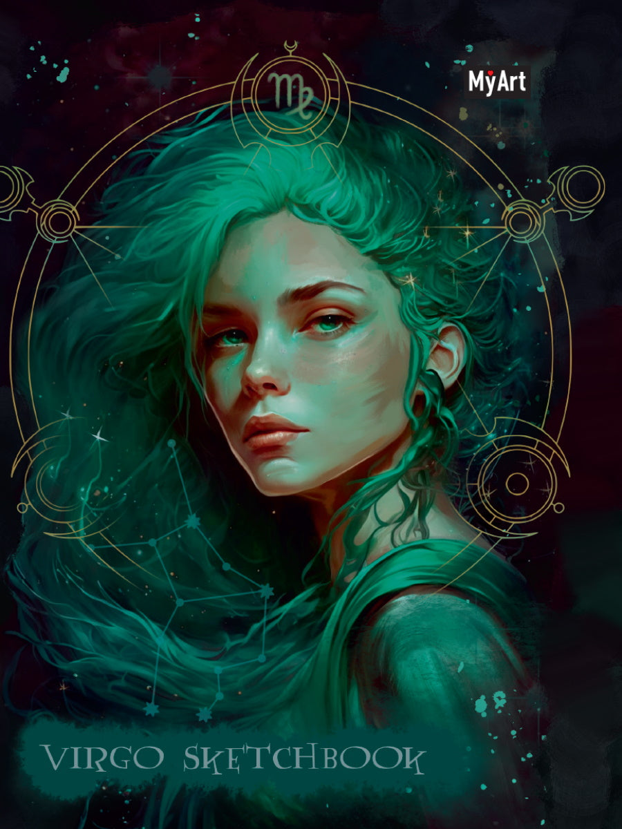 MyArt. СКЕТЧБУК "ЗНАКИ ЗОДИАКА" ДЕВА