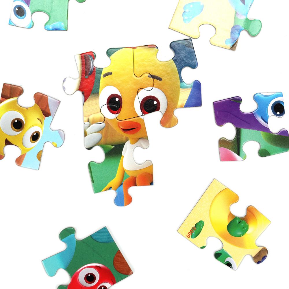 Цветняшки. Пазлы в коробке 60 détails. 190х141х35 mm. Умные игры в кор.24шт