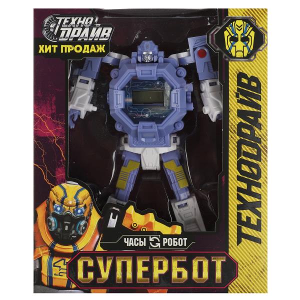 Montre superbot, transformation, cor.14*17*5cm, ТЕХНОДРАЙВ en cor.120шт