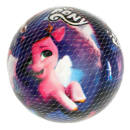 Мяч пвх 23 см МОЙ МАЛЕНЬКИЙ ПОНИ полноцвет, в сетке ИГРАЕМ ВМЕСТЕ в кор.144шт