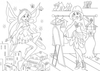 РАСКРАСКА А5 эконом. В СТРАНЕ ФЕЙ