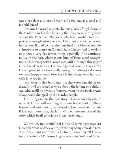 Queen Sheba's Ring = Перстень Царицы Савской: на англ.яз