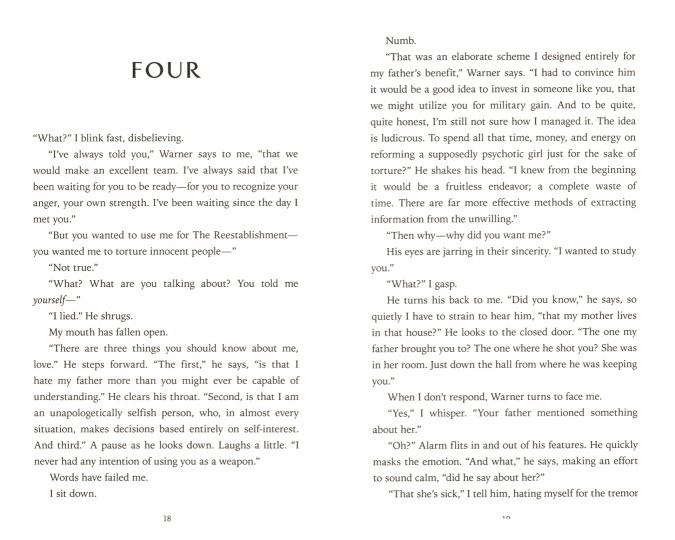 Shatter Me 3: Ignite Me