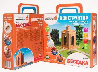 "БЕСЕДКА": КОНСТРУКТОР КЕРАМИЧЕСКИЙ ДЛЯ ДЕТСКОГО ТВОРЧЕСТВА 95 ДЕТ.в кор.5шт