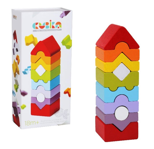CUBIKA.14989/LD-10 Игрушка логическая "Башня" /20