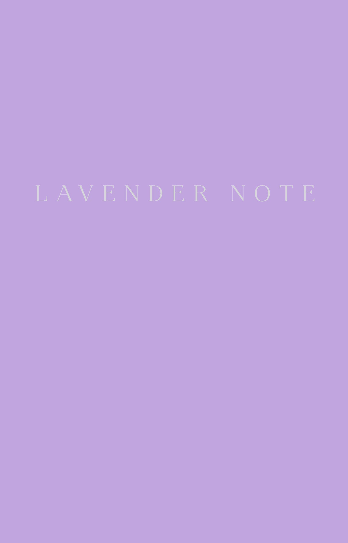 Lavender Note. Мои лавандовые мечты. Блокнот с цветными страницами (обложка на ткани)