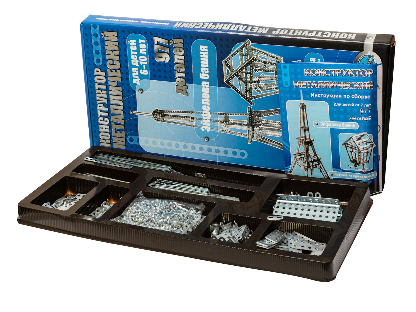 00863 Конструктор метал. Эйфелева башня (893 эл.)