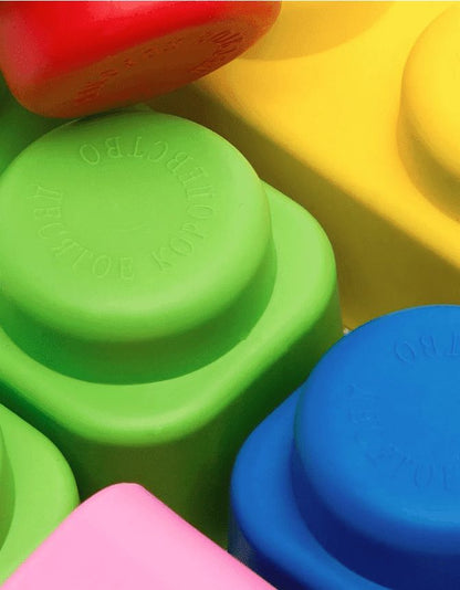 01584 ЦАРСТВО 188023 МЯГКИЕ КИРПИЧИКИ. КОНСТРУКТОР ИЗ МЯГКОГО МАТЕРИАЛА ДЛЯ САМЫХ МАЛЕНЬКИХ. 14 ДЕ