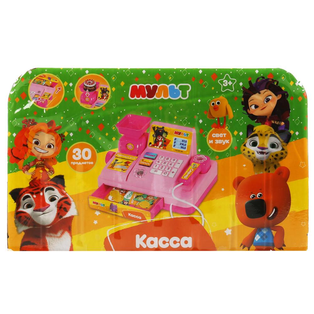 Касса "МУЛЬТ" на бат., (свет, звук) в кор. ТМ "ИГРАЕМ ВМЕСТЕ" dans кор.2*18шт