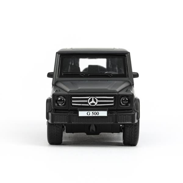 Машина металл MERCEDES-BENZ G-CLASS МАТОВЫЙ 12 см, двер, багаж, черный, кор. Технопарк в кор.2*36шт