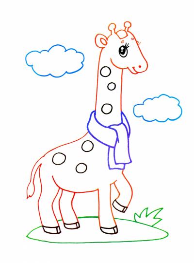 Звери со всего света (Раскраски с цветным контуром) 978-5-00161-002-1