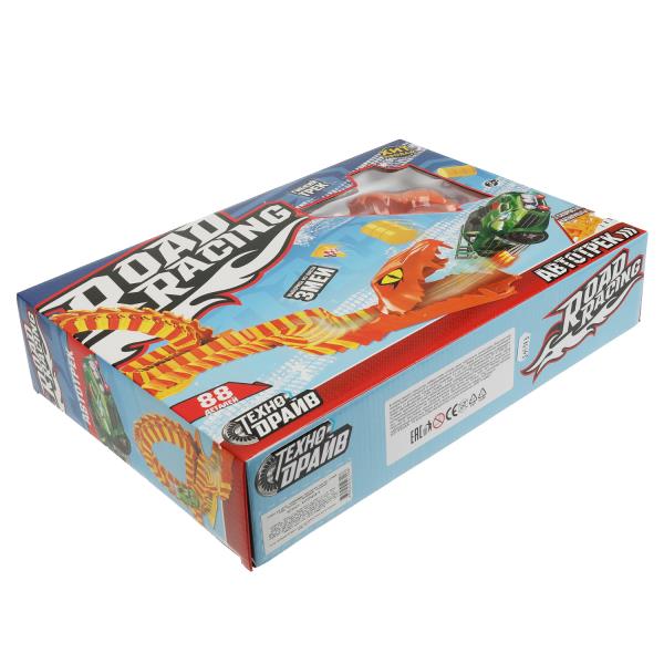 Véhicule avec catapulte, taille, cor.38*26*8 cm, ТЕХНОДРАЙВ dans cor.2*18шт