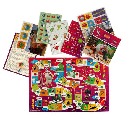 Азбука и счёт. Bouba. IQ-подарочный набор 6 в 1. Умные игры в кор.20шт