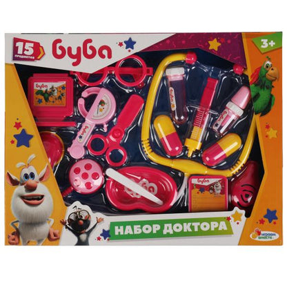 Набор доктора БУБА блист.36*27,8*5см ИГРАЕМ ВМЕСТЕ в кор.2*18шт