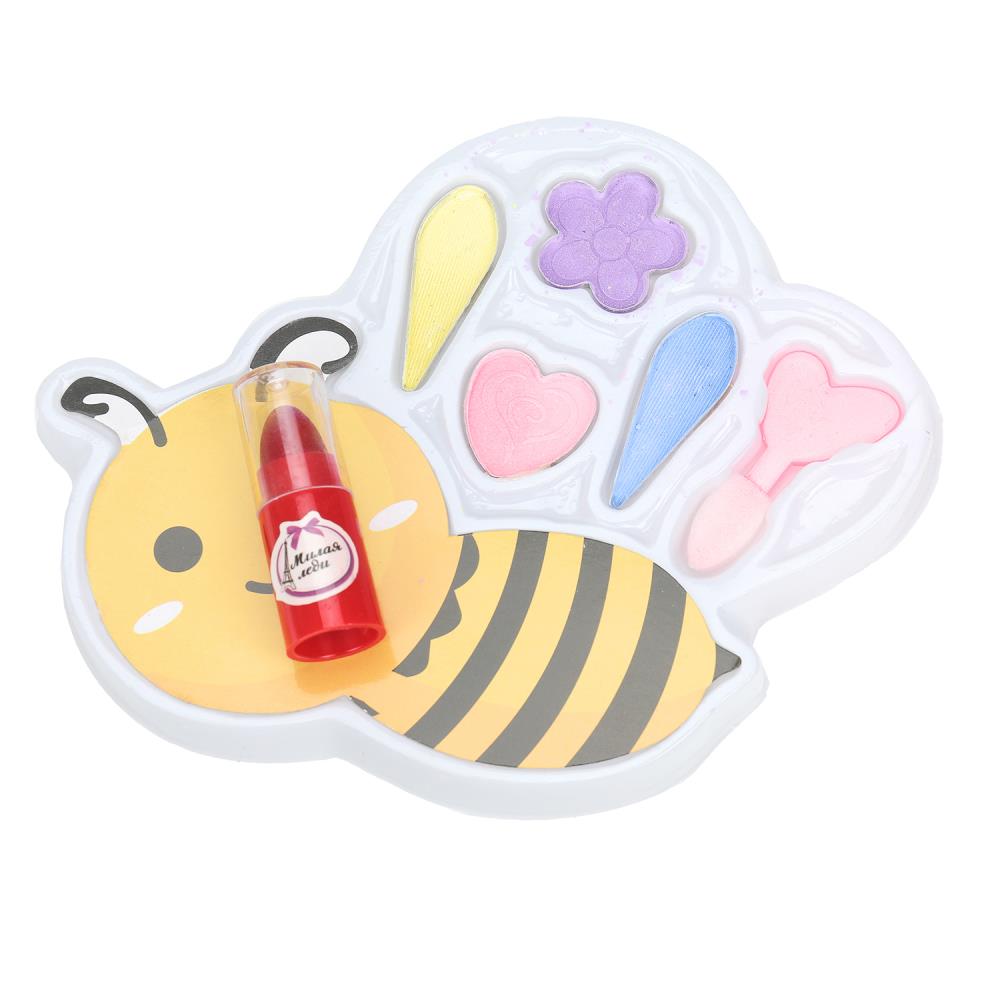 Косметика ДЛЯ ДЕВОЧЕК набор косметики: тени для век, помада для губ МИЛАЯ ЛЕДИ в кор.2*432шт