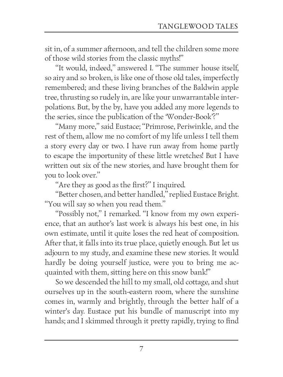 Tanglewood Tales = Тэнглвудские рассказы: на англ.яз