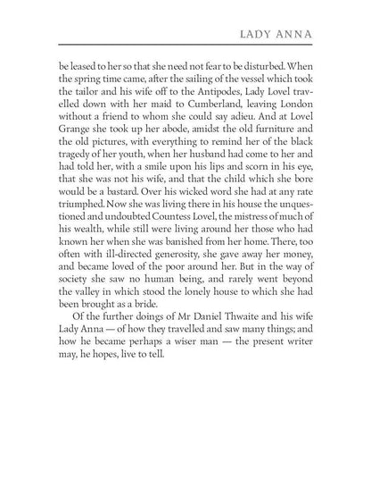 Lady Anna = Леди Анна