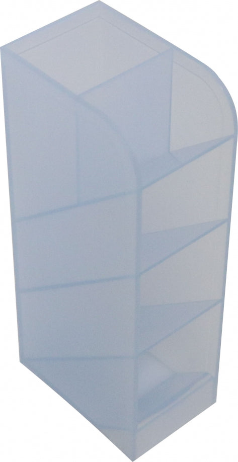 Подставка д/пиш.принад. 5отд синяя,8932Blue