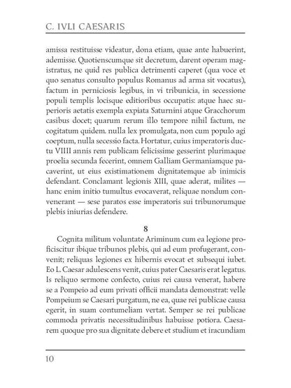 Commentarii de Bello Civili = Записки о гражданской войне