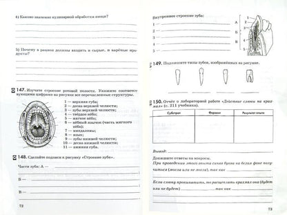Биология. Человек 8кл [Р/т+ЕГЭ] Вертикаль