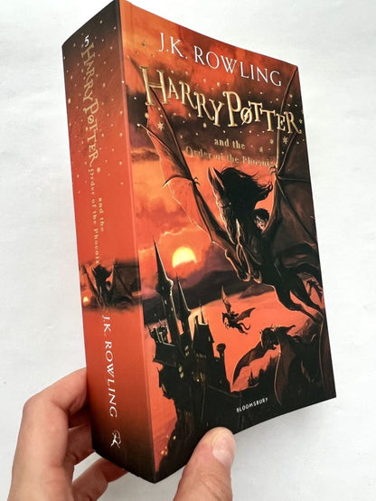 Harry Potter and the Order of the Phoenix J.K. Rowling Гарри Поттер и Орден Феникса Д.К. Роулинг / Книги на английском языке