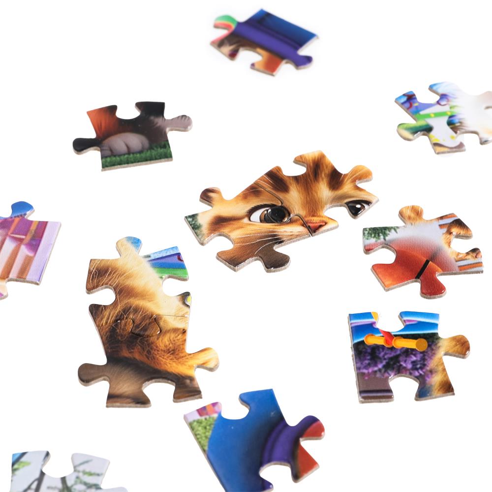 Микс. Пазлы классические в коробке. Пазл 54 детали. Умные игры в уп.32шт в кор.8уп