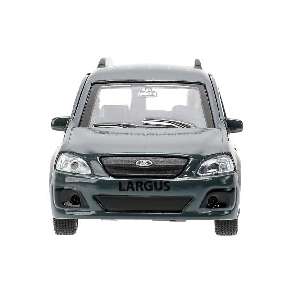 Машина металл LADA LARGUS длина 12 см, двери, багаж, инерц, кор. Технопарк в кор.2*24шт