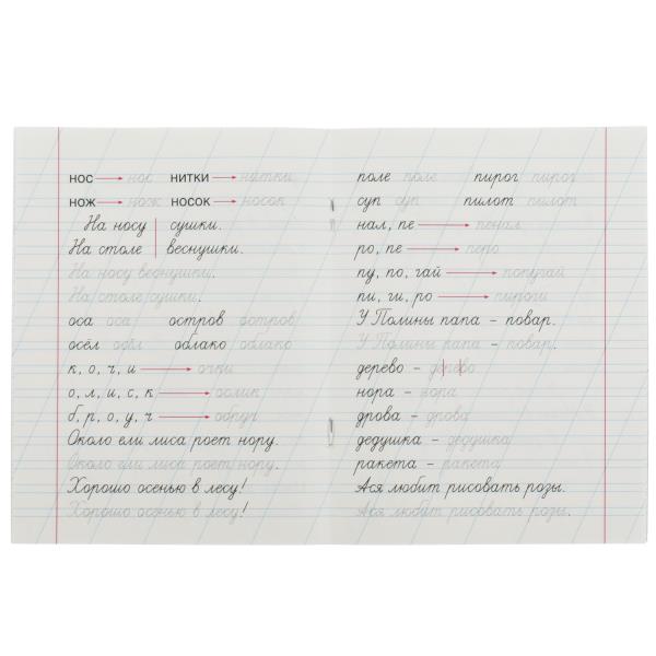 Прописи для дошкольников. Читающих детей. М. А. Жукова. 160х210мм. Скрепка. 16 стр. Умка в кор.50шт
