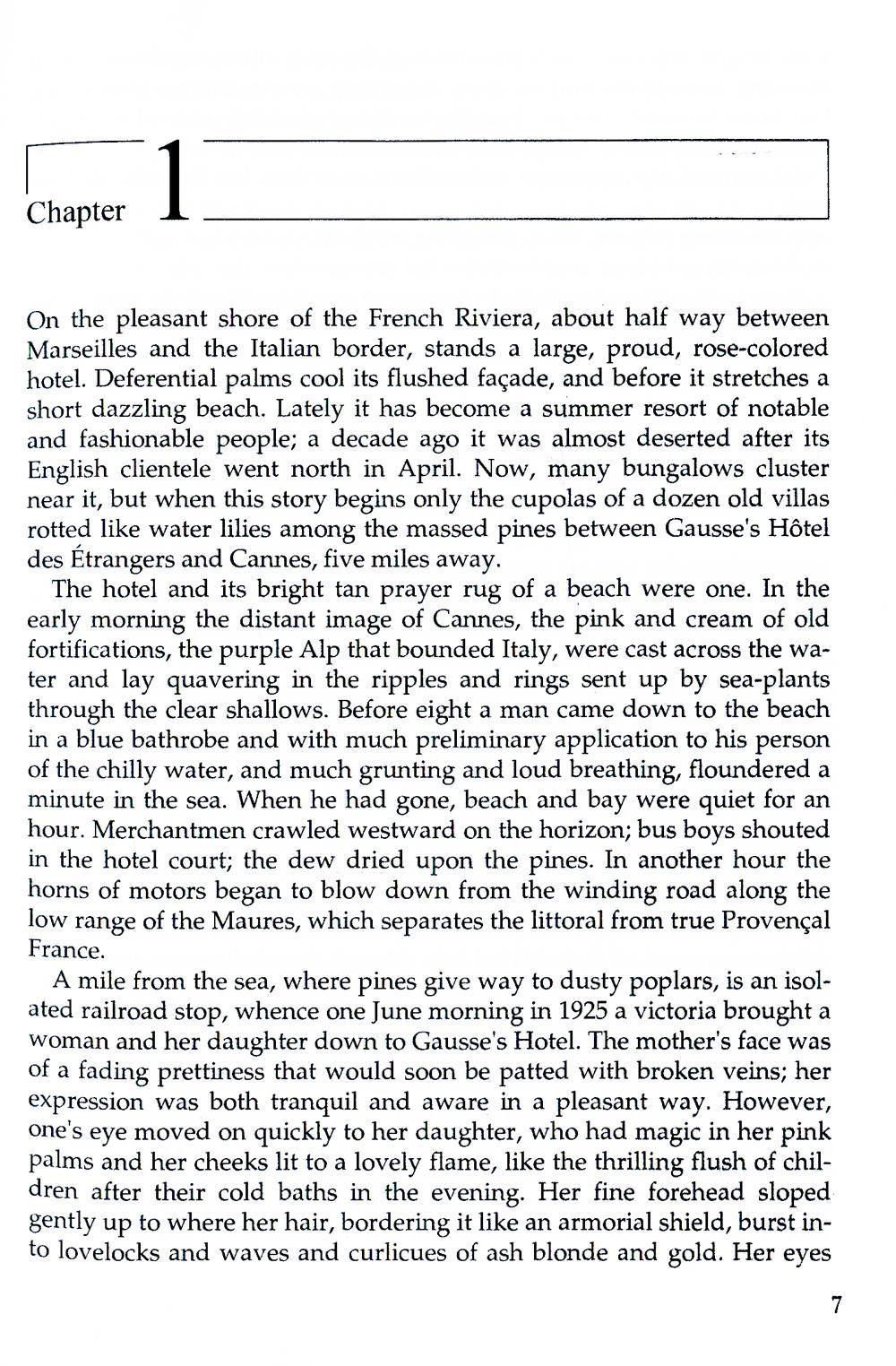 Tender Is the Night = Ночь нежна: книга на англ.яз