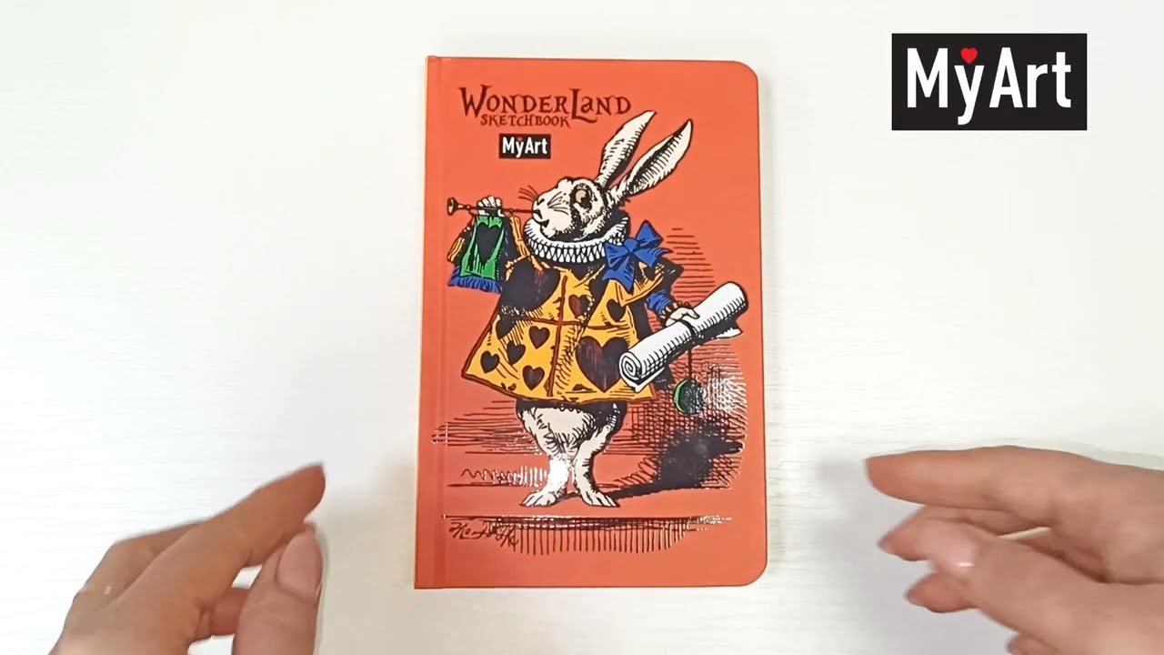 MyArt. СКЕТЧБУК "Wonderland sketchbook" КРОЛИК