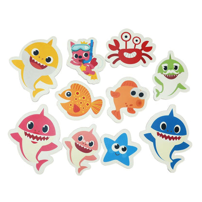 Набор стикеров EVA для ванны 10 шт в наборе КАПИТОШКА в кор.50наб