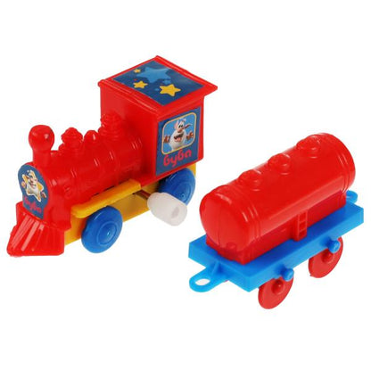 Железная дорога мультяшная БУБА дл.пути 62, блист.20*25*5см ИГРАЕМ ВМЕСТЕ в кор.2*144шт