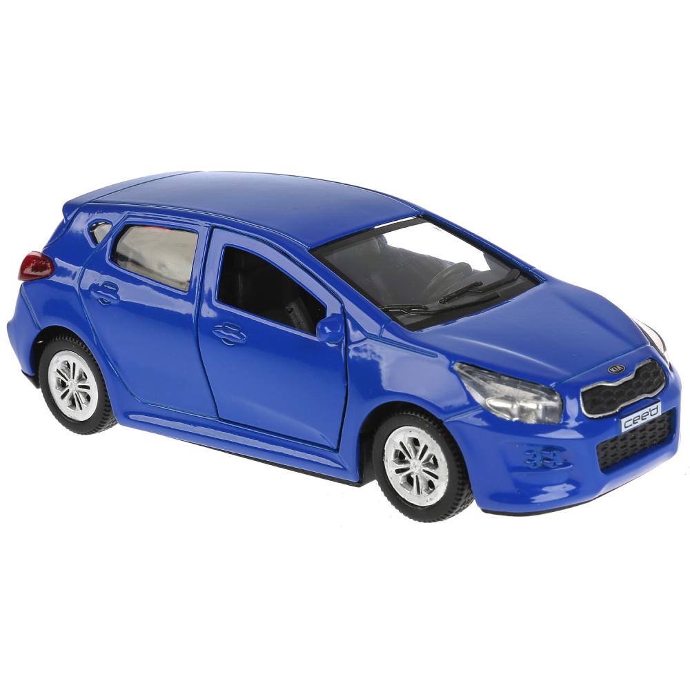 CEED-BU 273057 Машина металл "KIA CEED" 12см, открыв. двери, инерц., синий в кор. Технопарк в кор.