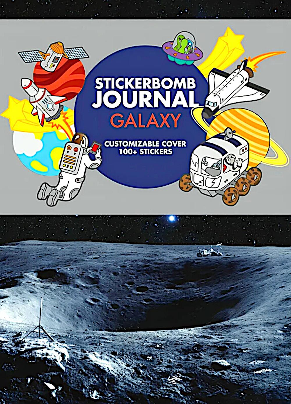Stickerbomb Journal: Galaxy