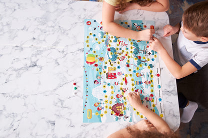 Новый год. Игра настольная гуляка "Снежная"