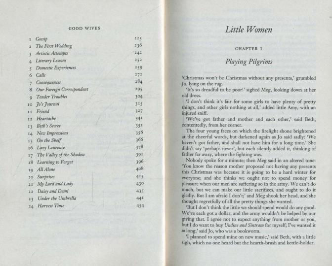 Little Women & Good Wives