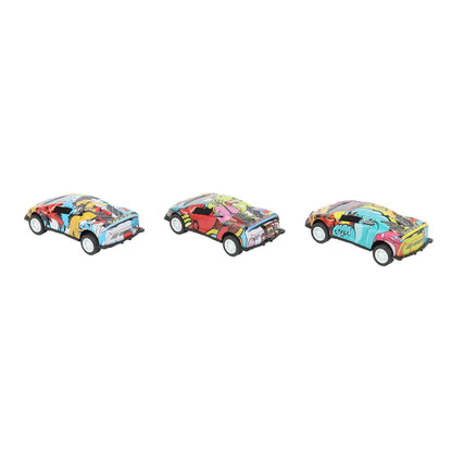 Machine en métal Hot Wheels Hot Wheels pour 7 cm, 3 pièces, dans un assortiment, couleur. Parc technologique en cor.2*120