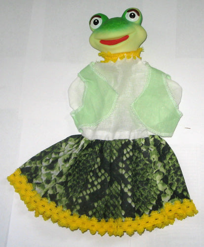 Воронеж.Кукла-перчатка "Лягушка" арт.СИ-86/25